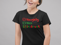 Naughty, Nice, Drunk Tee